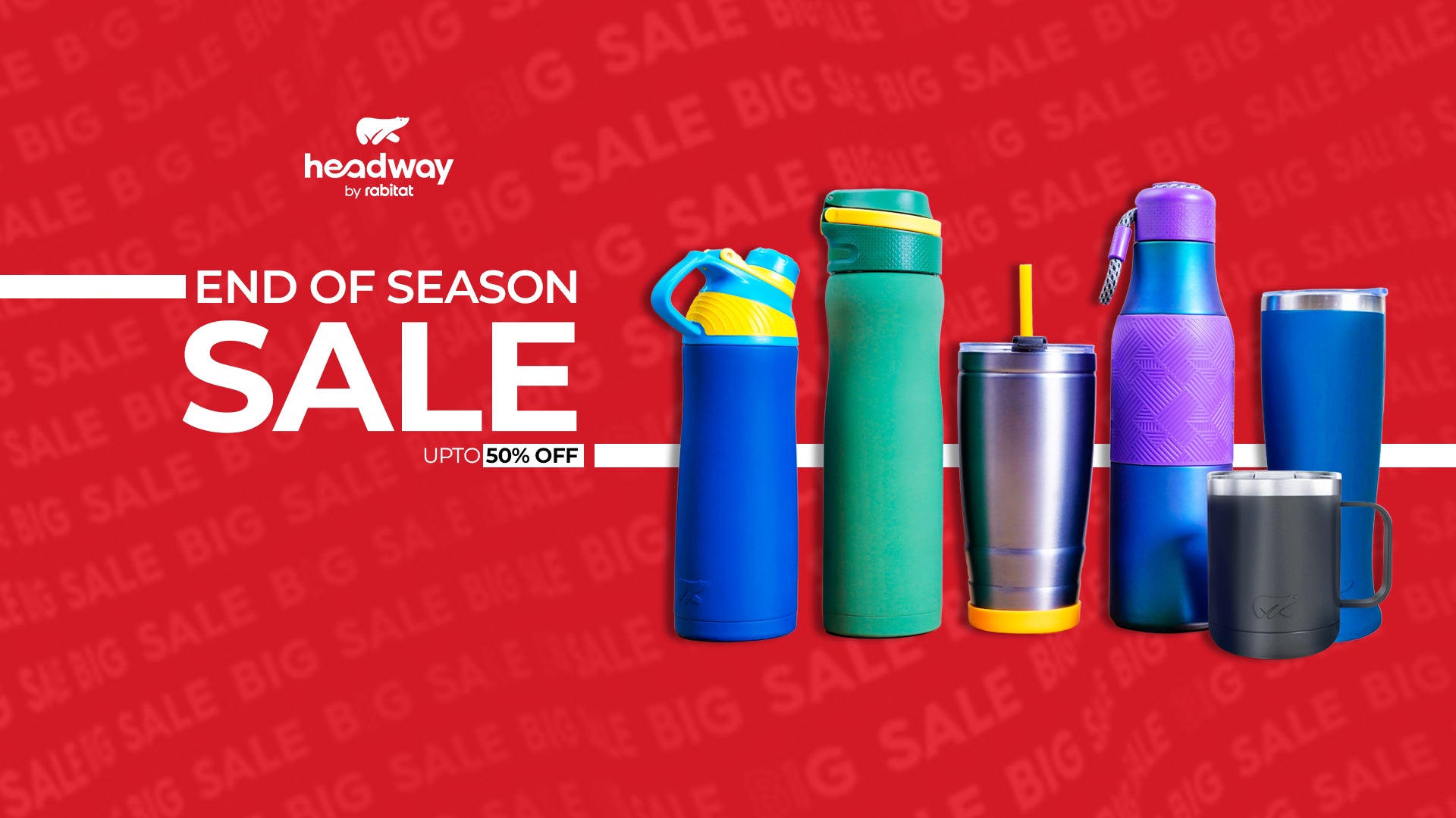 Headway premium & durable insulated stainless steel bottles