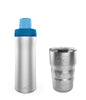 Chilled Hydration Combo (Java Coffee Mug 360 ML Steel + Minsk Insulated Bottle 550 ML - Steel)