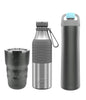 Keep It Cool Combo (Java Coffee Mug 360ml + Burell Insulated Bottle 600 ML + Hyde Insulated Bottle 750 ML) - Space Grey